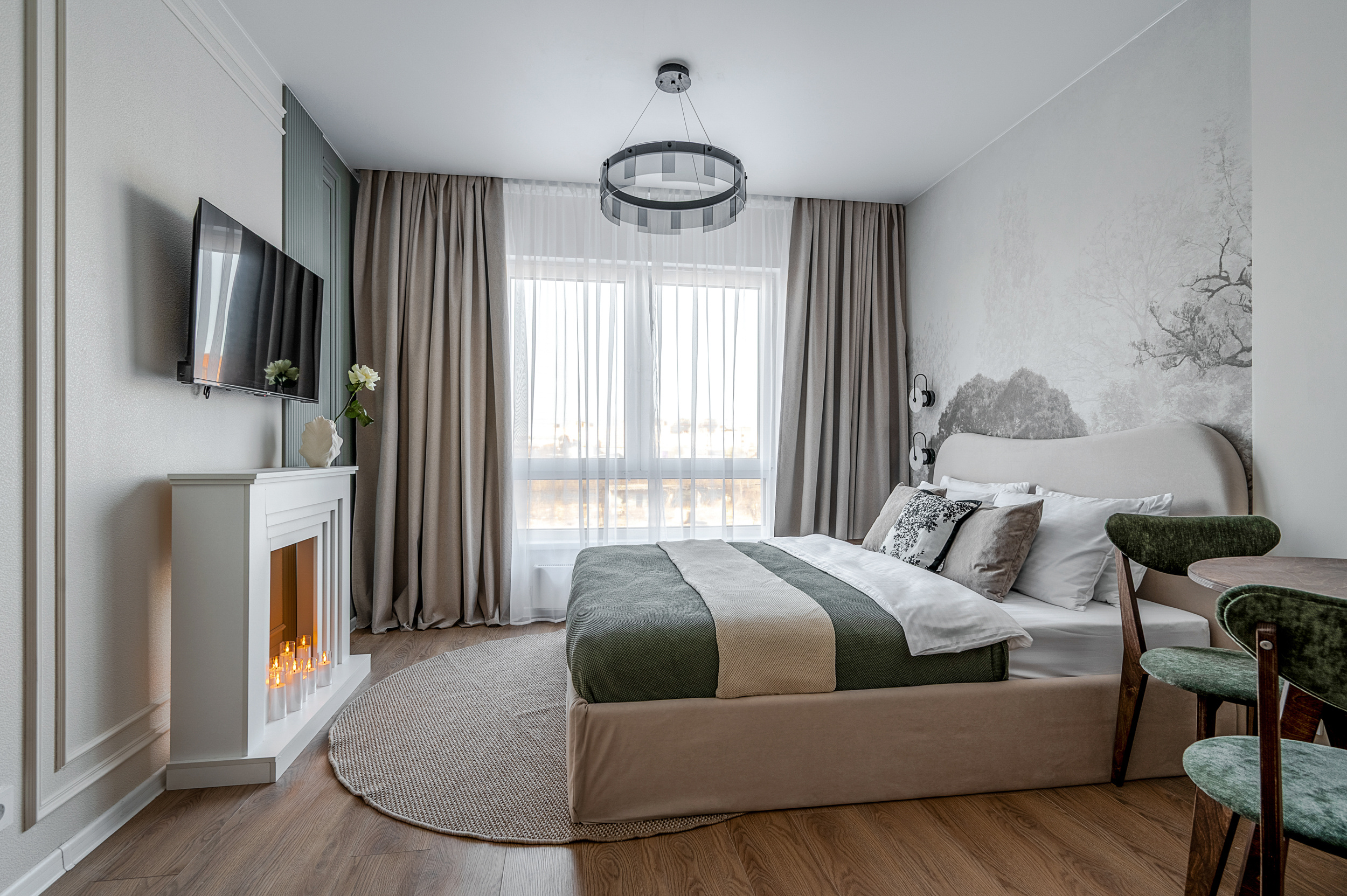 Студия для посуточно, Витебский парк