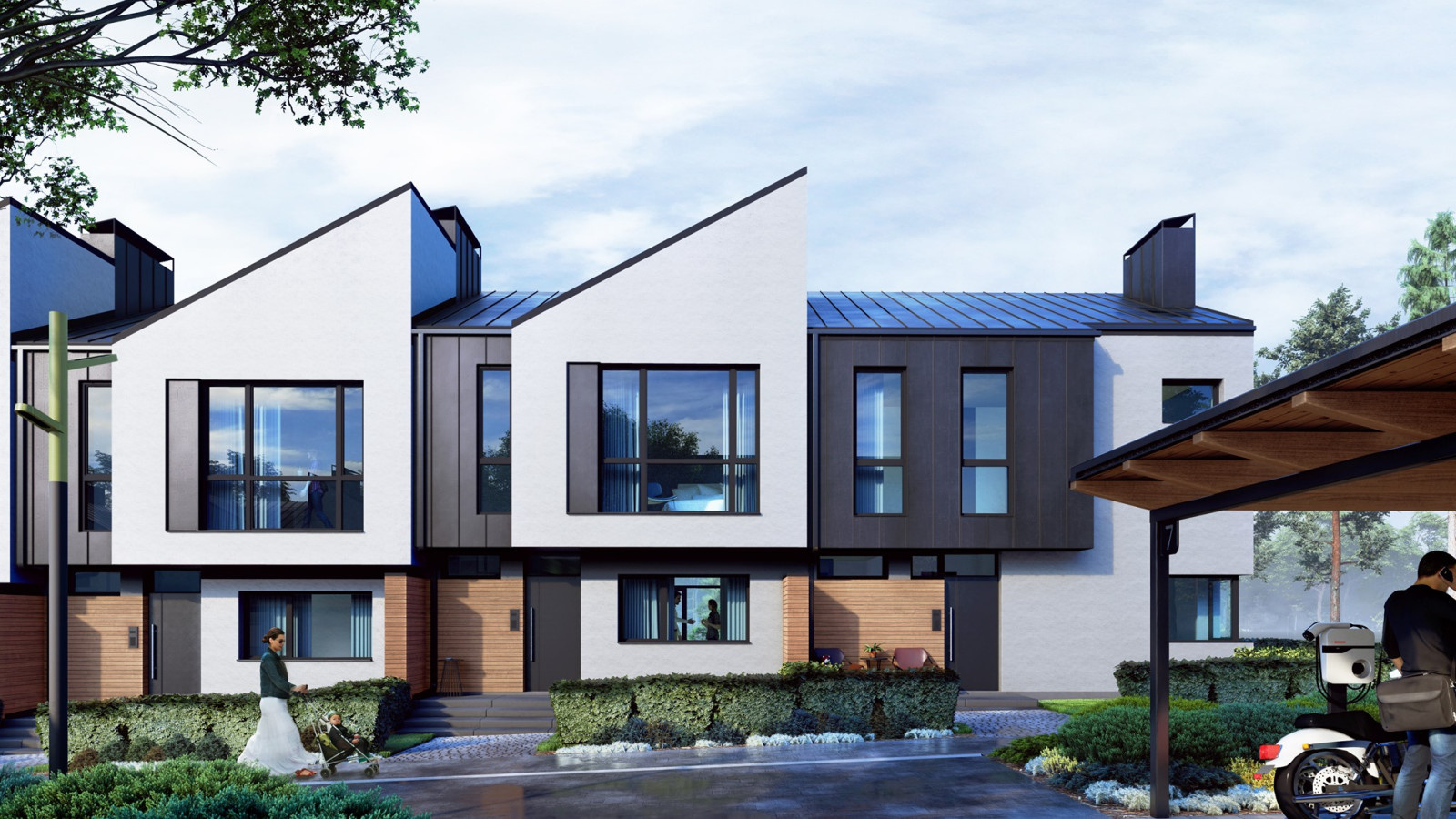 projekt rowehouses