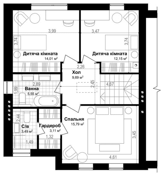 projekt rowehouses