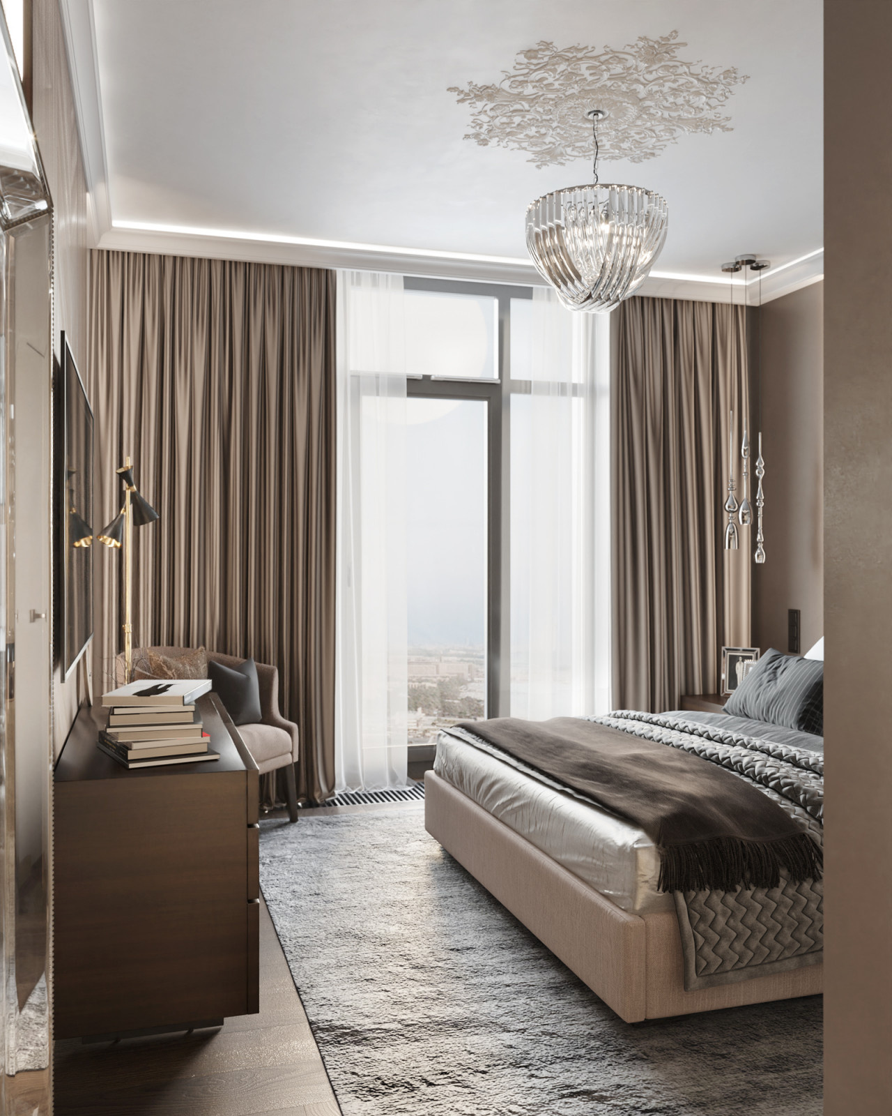 Квартира 130 м² в ЖК «Монополист»