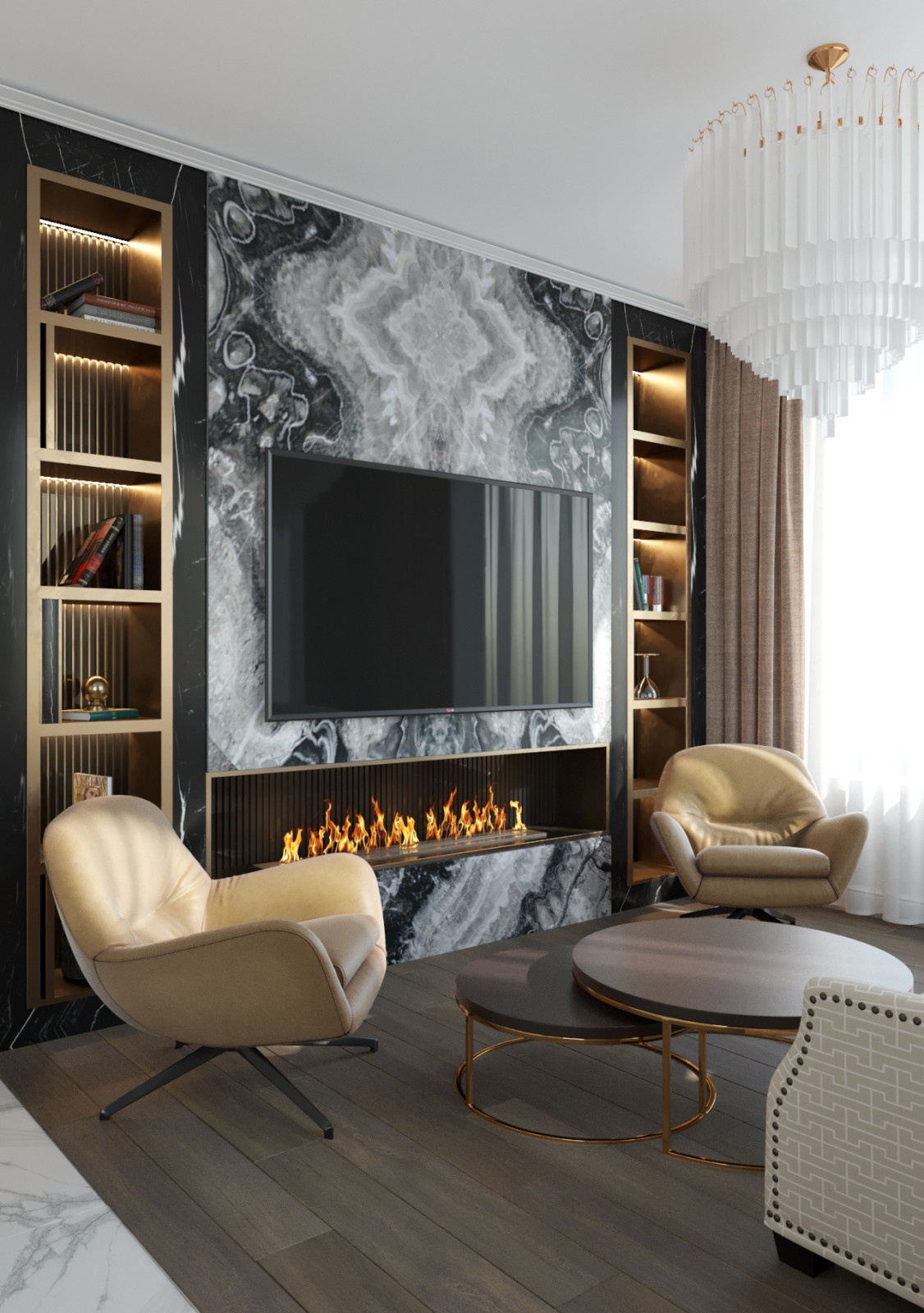 ЖК "RIVERSIDE" 50м2., проект 2021г.