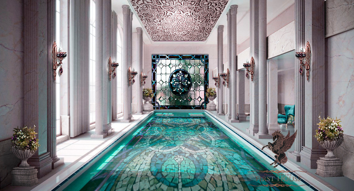 Обложка проекта: Design of a large luxury villa with a swimming pool in Dubai