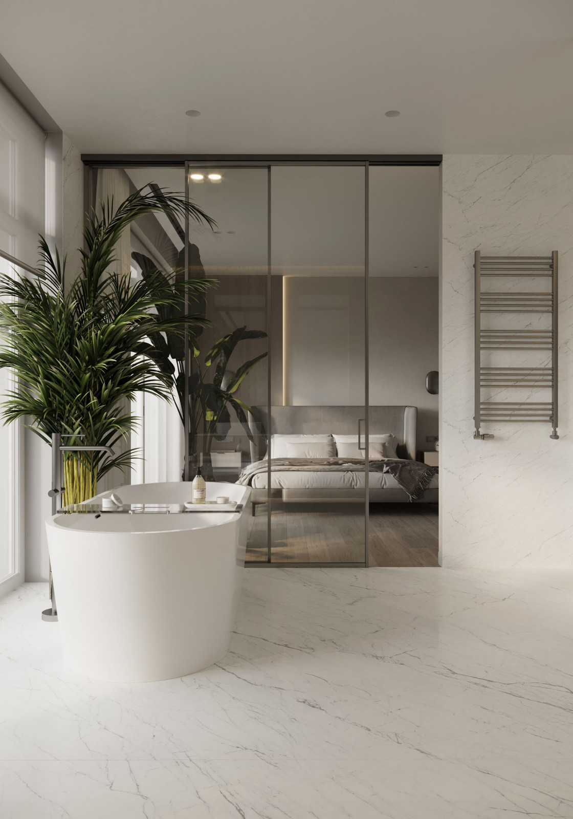 Дом на р. Тетерев /  мастер-спальня
