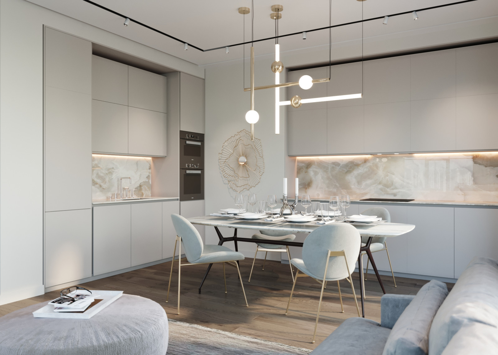 Квартира 110 м² в ЖК "Граф Орлов"