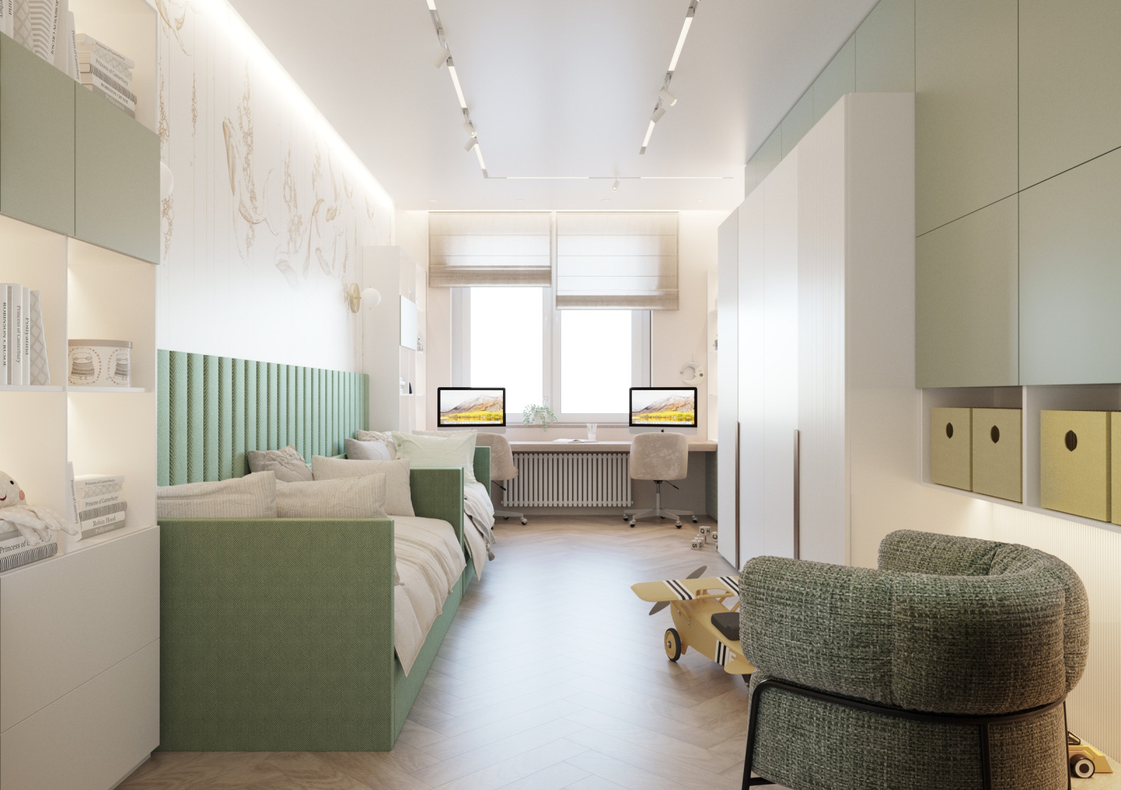 Квартира 120 м² в ЖК «Граф Орлов»