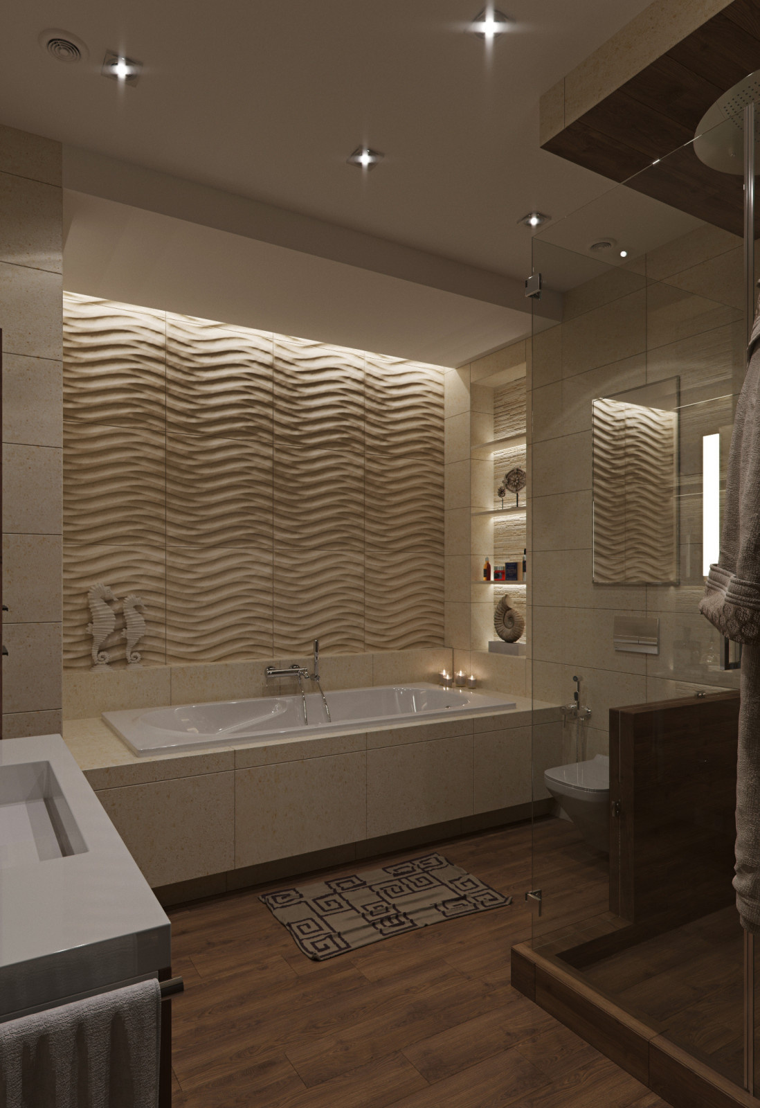 Квартира 134 м² в ЖК «Крестовский de luxe»
