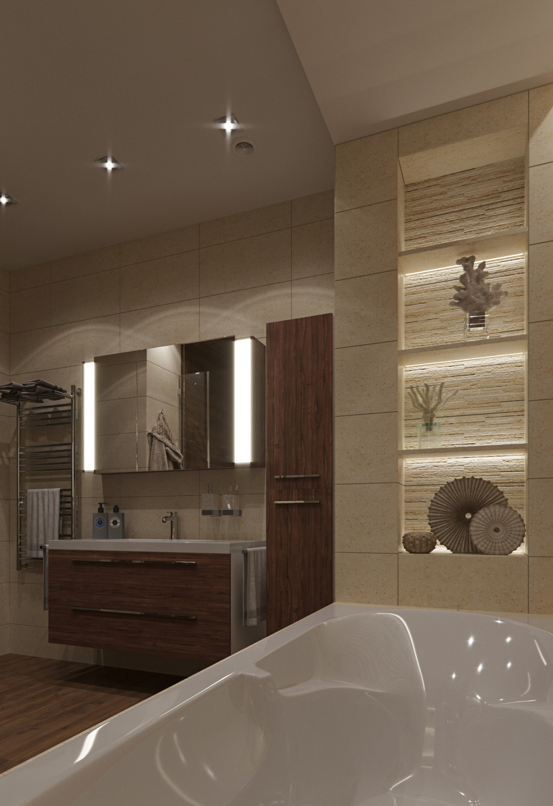 Квартира 134 м² в ЖК «Крестовский de luxe»