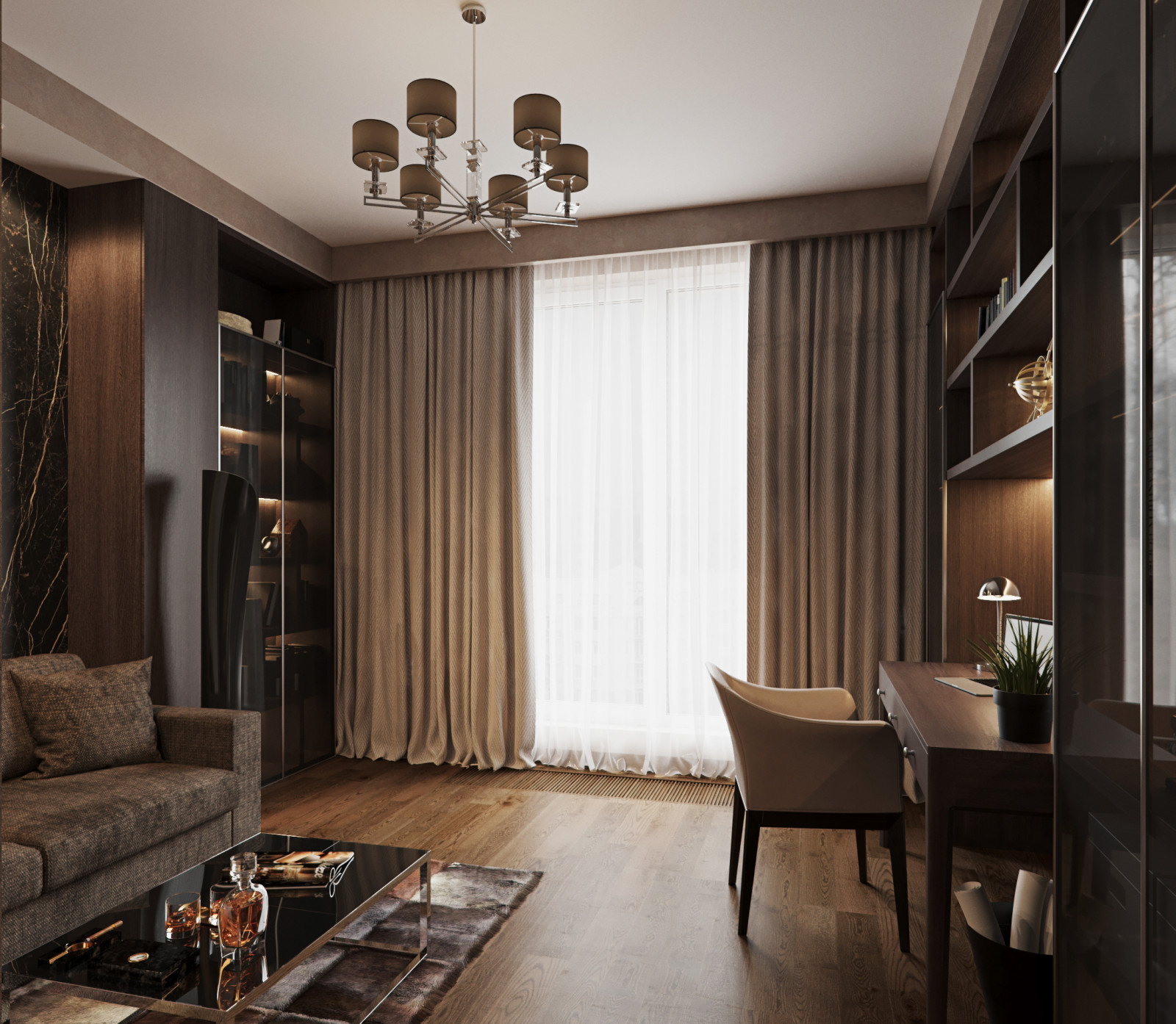 Квартира 134 м² в ЖК «Крестовский de luxe»