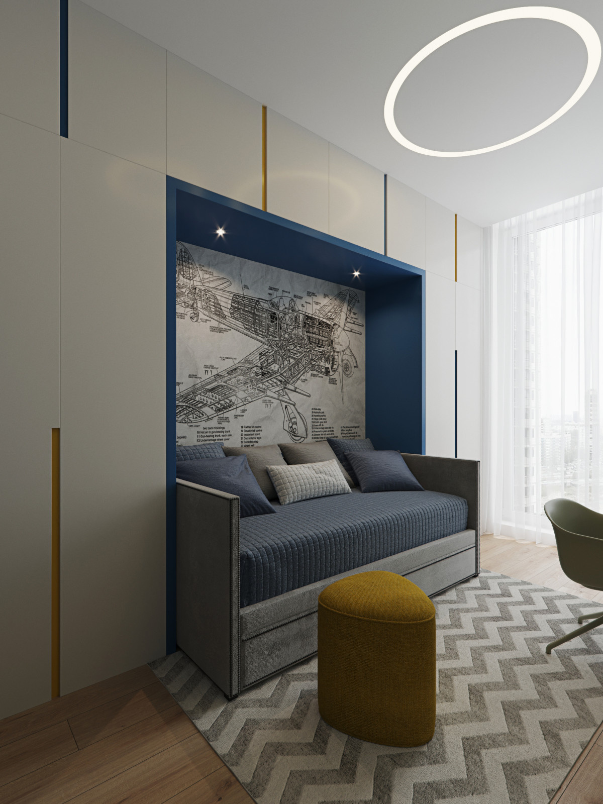 Квартира 113 м² в ЖК «BauHaus»