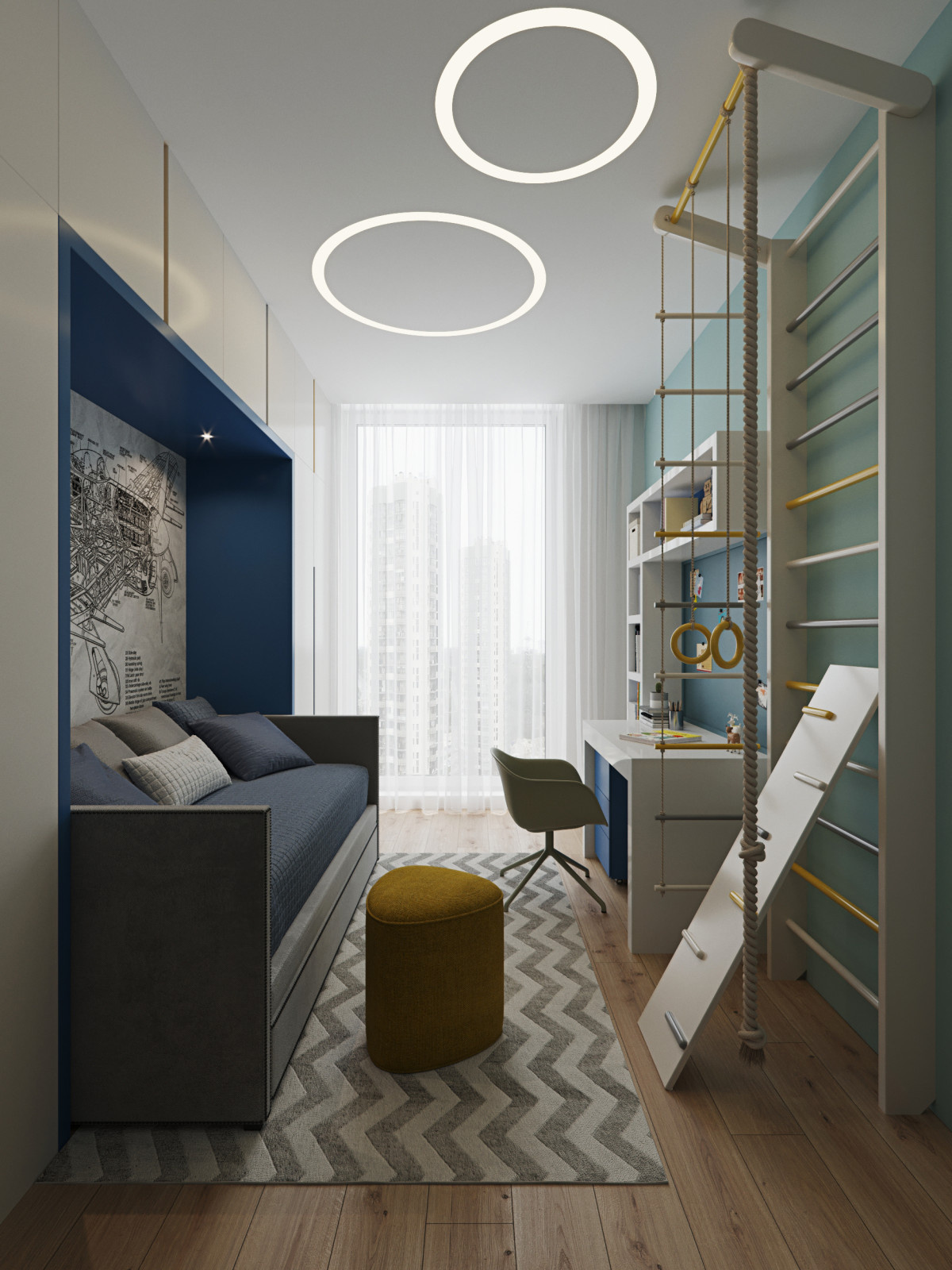 Квартира 113 м² в ЖК «BauHaus»