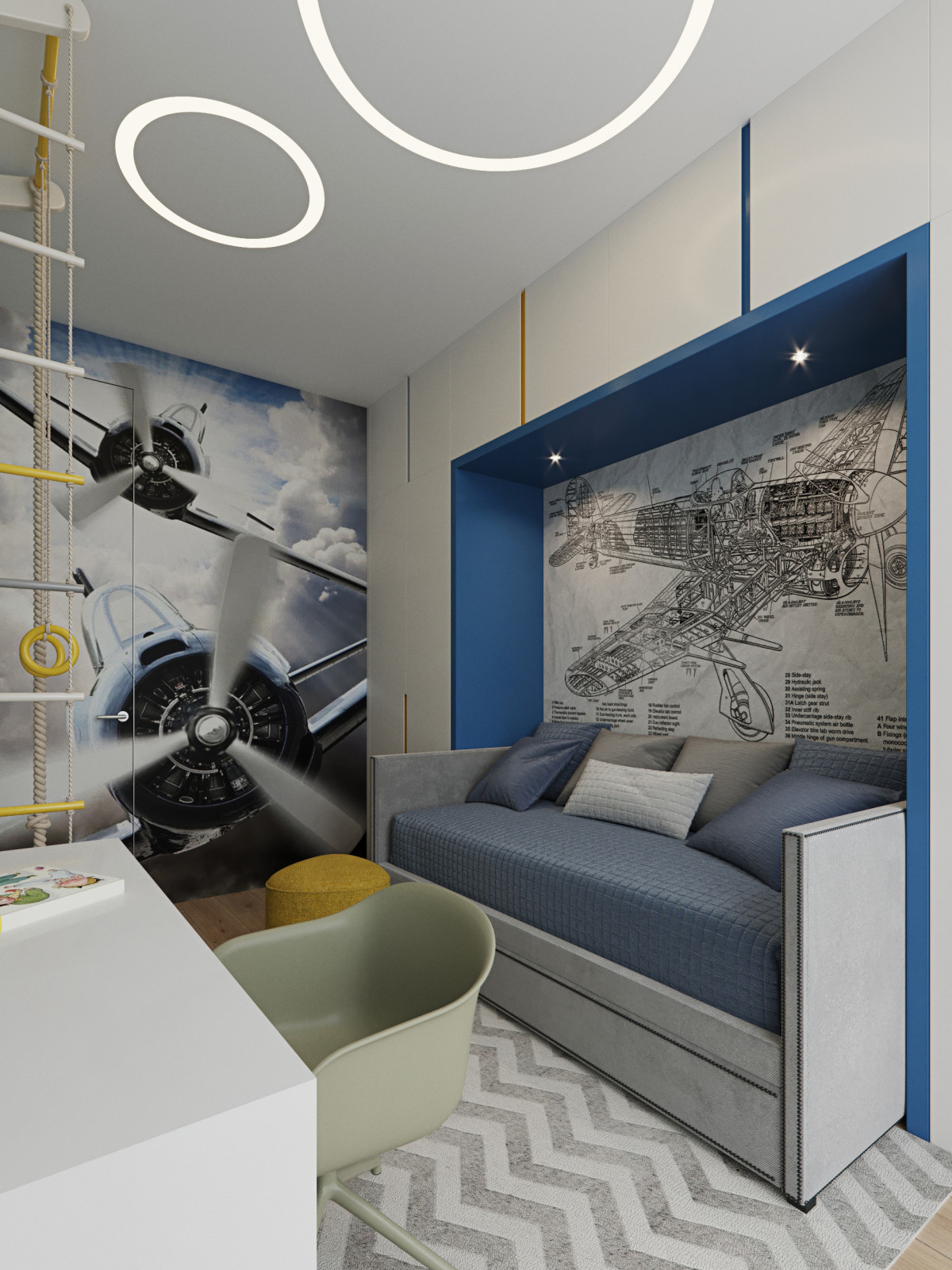 Квартира 113 м² в ЖК «BauHaus»