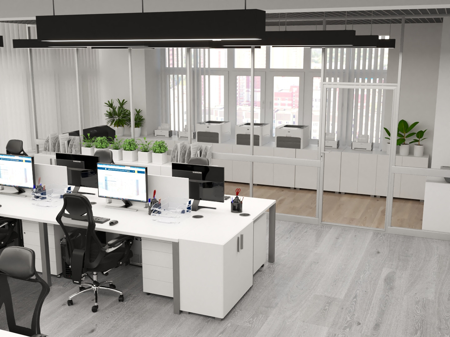 офисы open space в газпроектинжиниринг