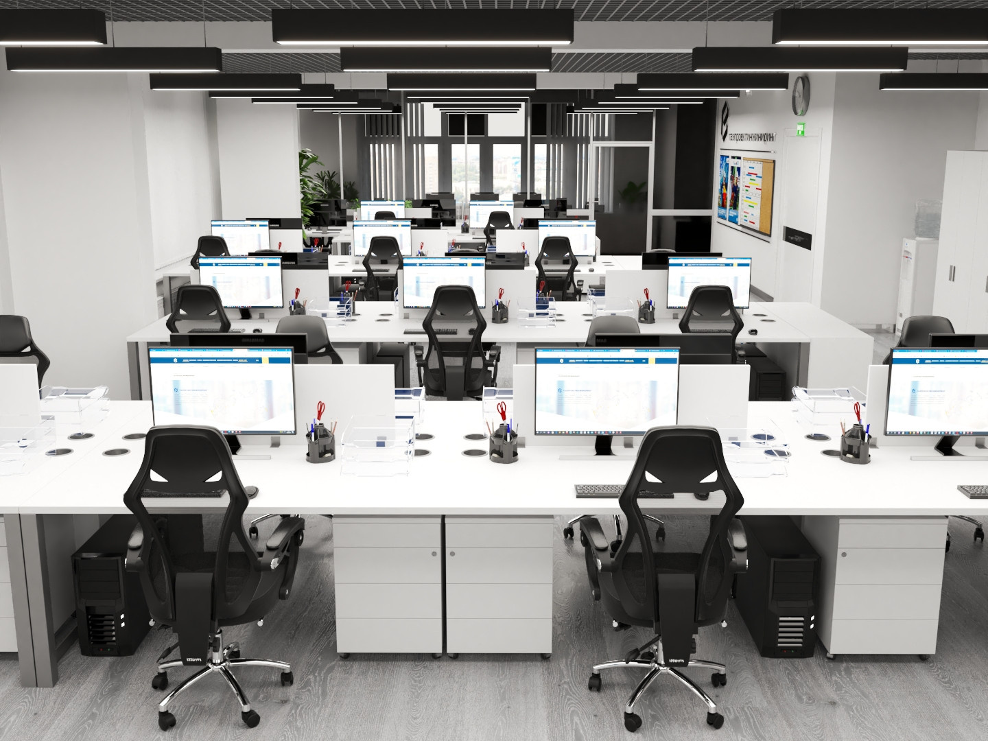 офисы open space в газпроектинжиниринг