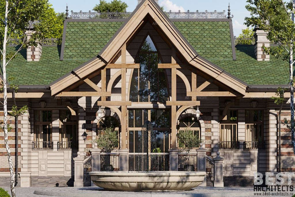 ПРОЕКТ | ВИЛЛА "МОДЕРН" | PROJECT | VILLA ART NOUVEAU