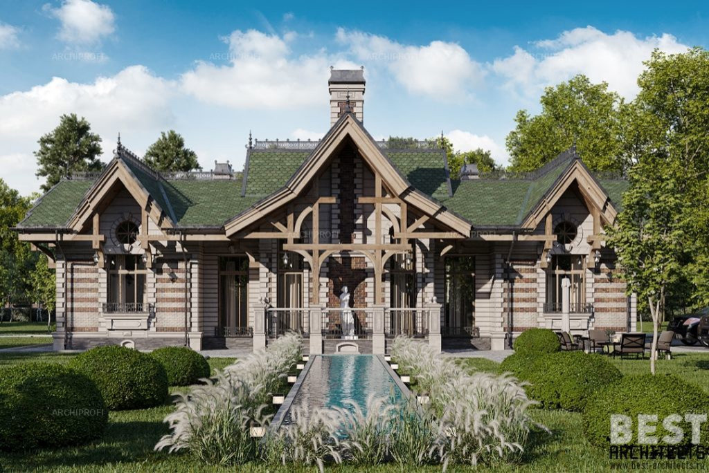 ПРОЕКТ | ВИЛЛА "МОДЕРН" | PROJECT | VILLA ART NOUVEAU