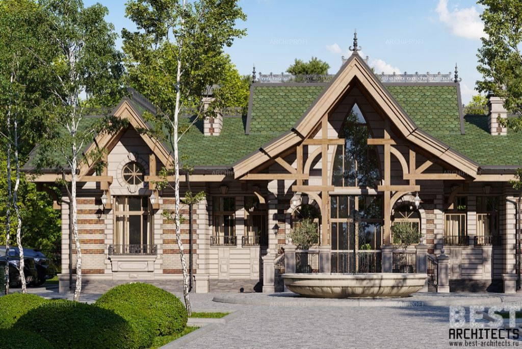 ПРОЕКТ | ВИЛЛА "МОДЕРН" | PROJECT | VILLA ART NOUVEAU