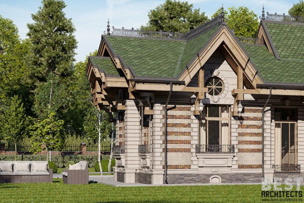 ПРОЕКТ | ВИЛЛА "МОДЕРН" | PROJECT | VILLA ART NOUVEAU