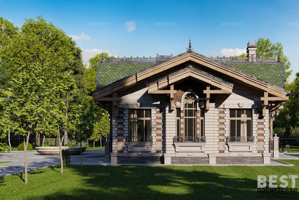 ПРОЕКТ | ВИЛЛА "МОДЕРН" | PROJECT | VILLA ART NOUVEAU