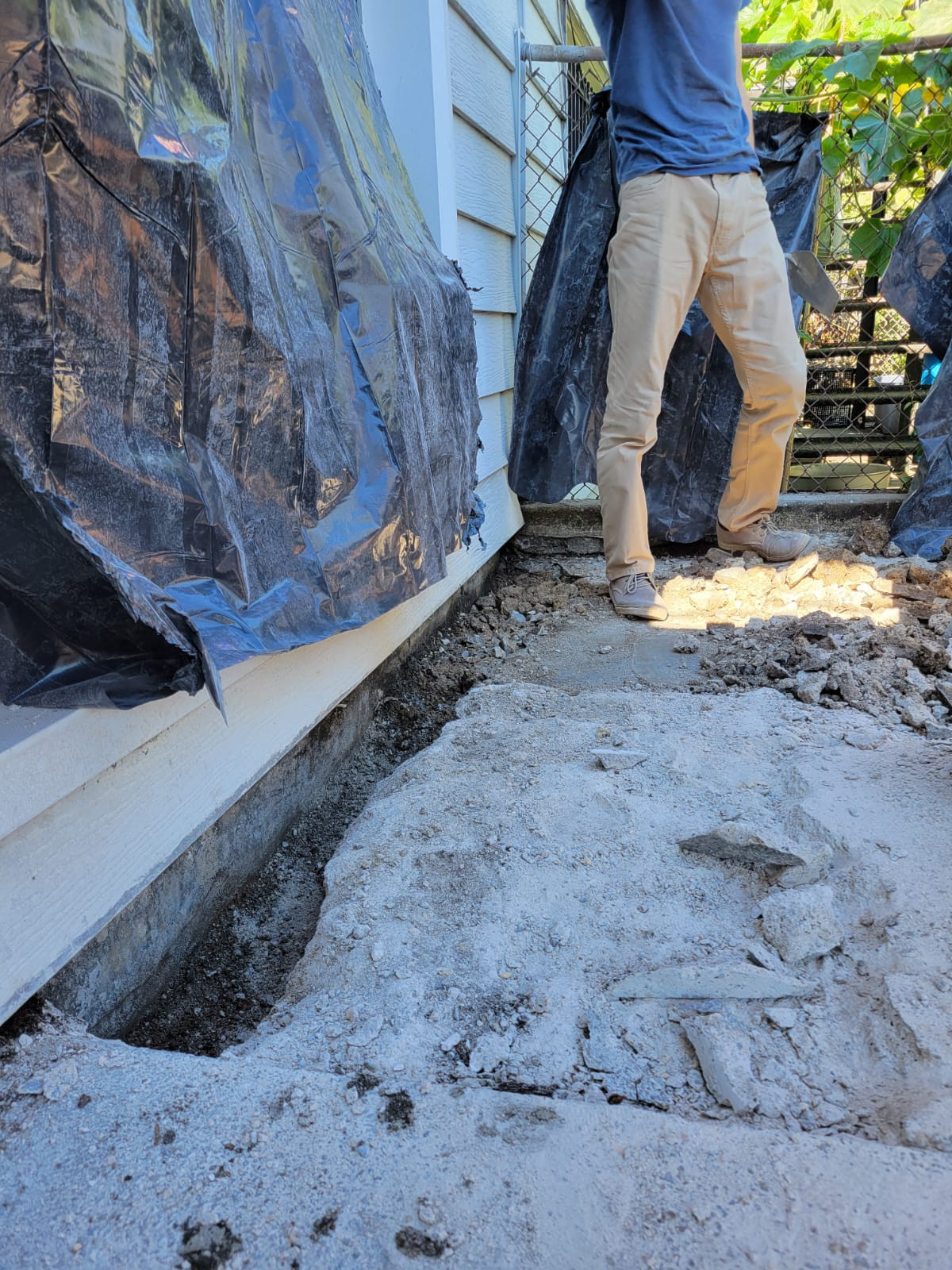 Concrete waterprofing