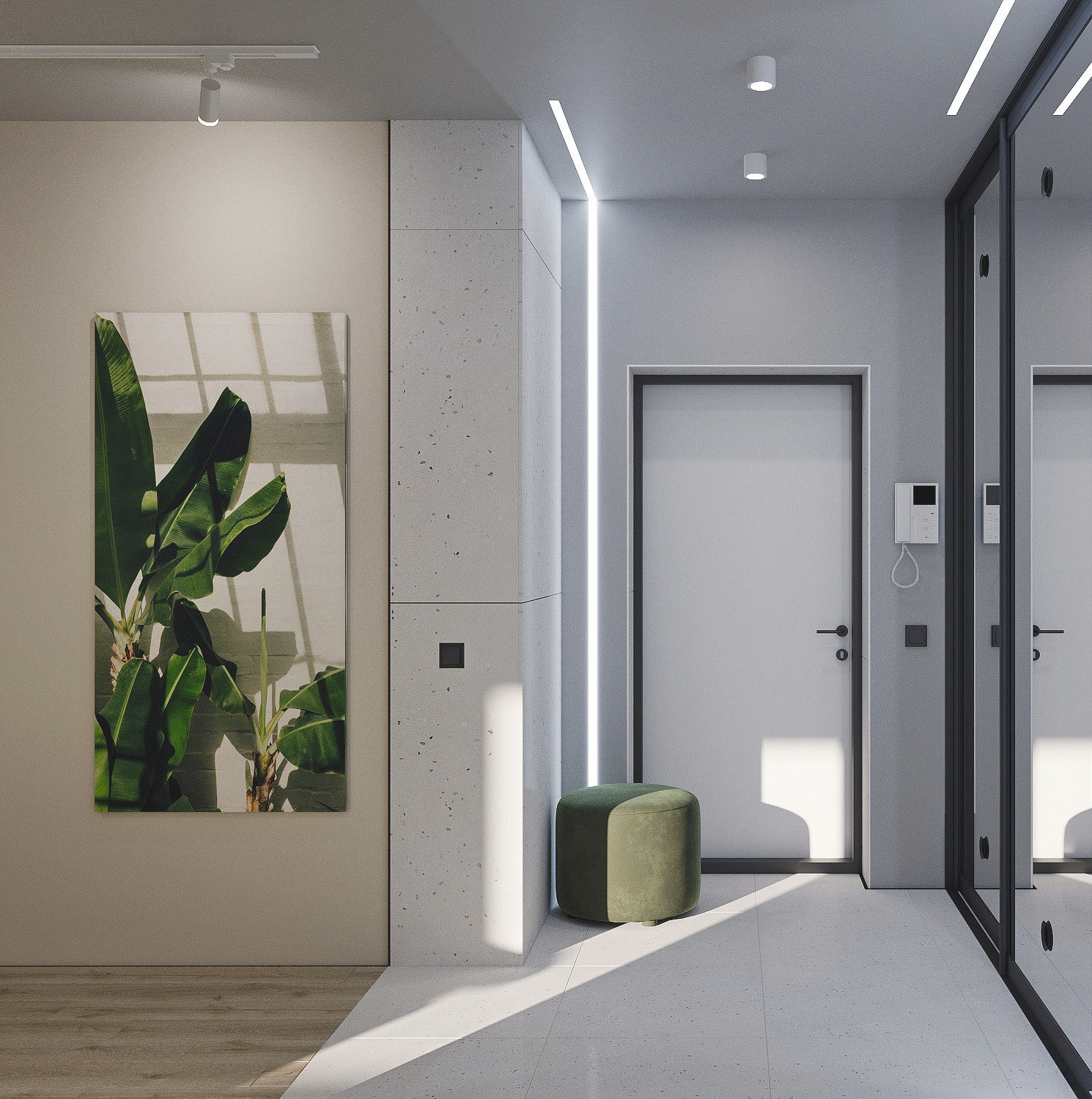 APARTMENT INTERIOR PROJECT 64 M2