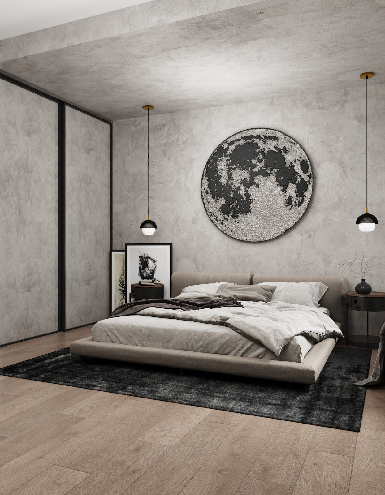 "Perfect grey", дом 258 кв.м в д. Рыбаки, МО