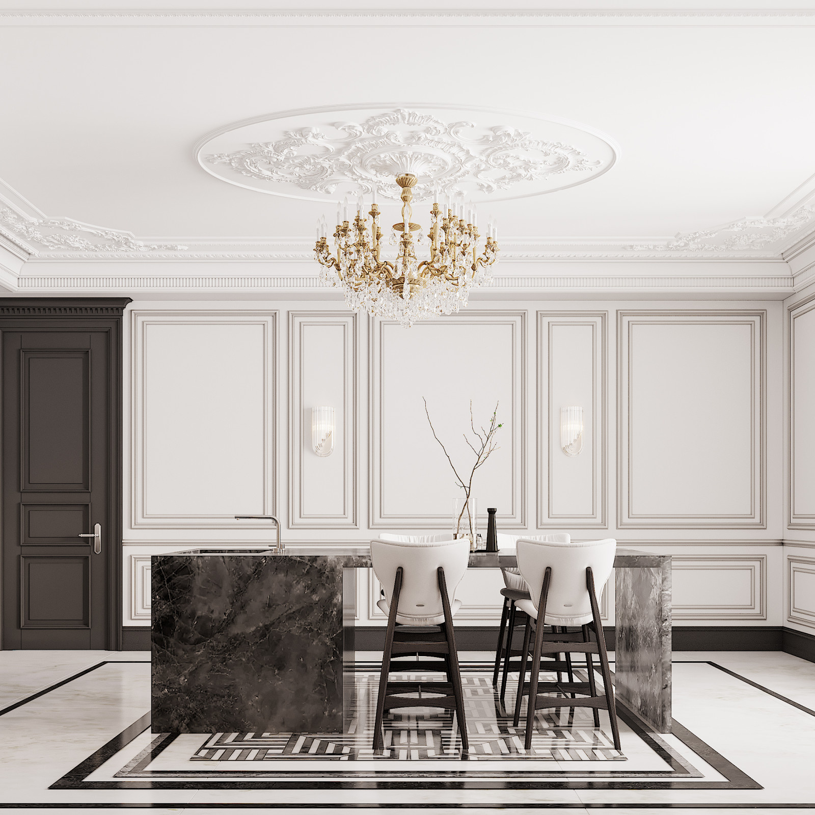 Vahakni Black House Luxury Kitchen