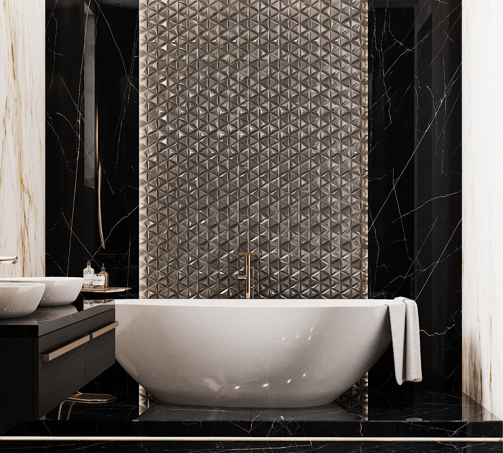 Black Bathroom