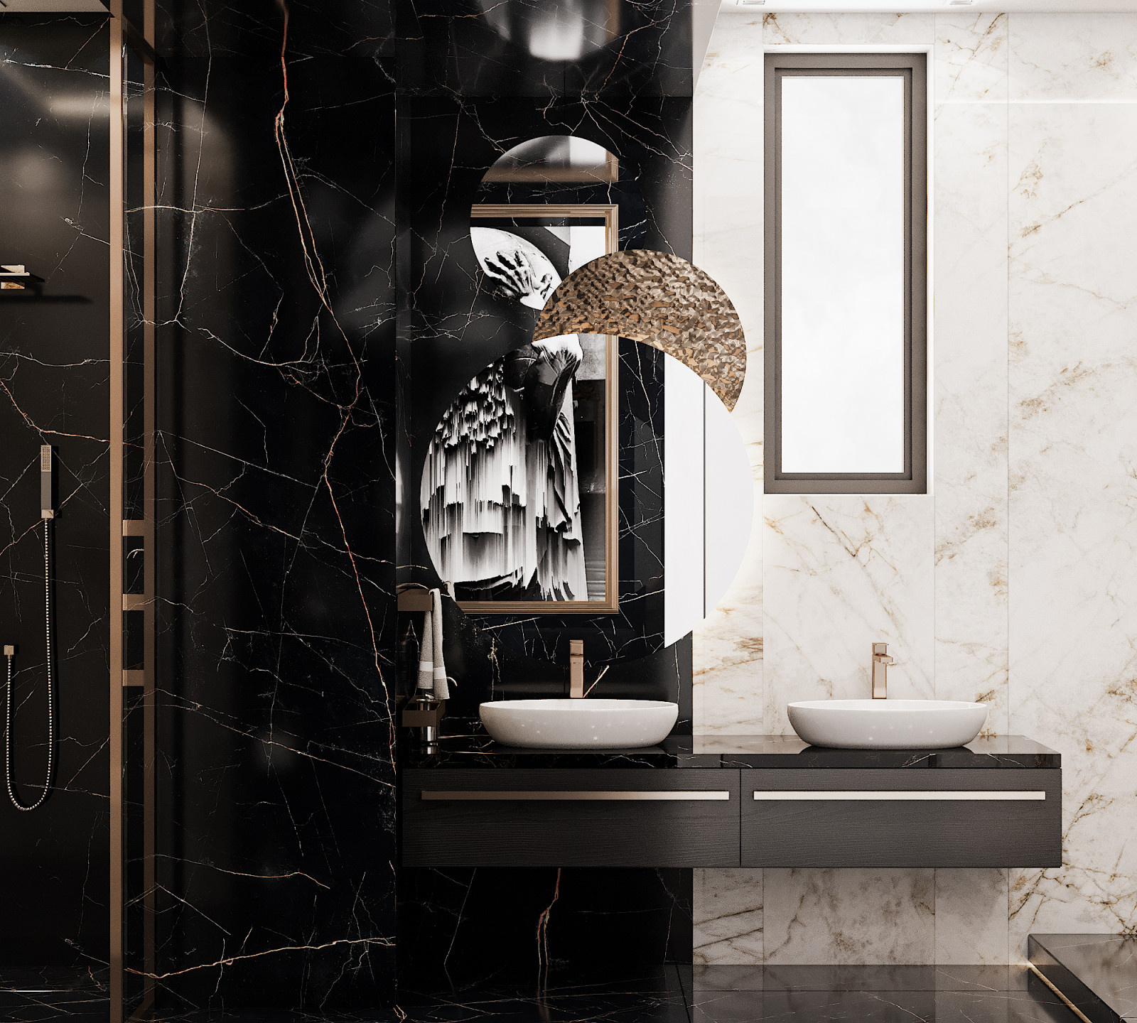 Black Bathroom
