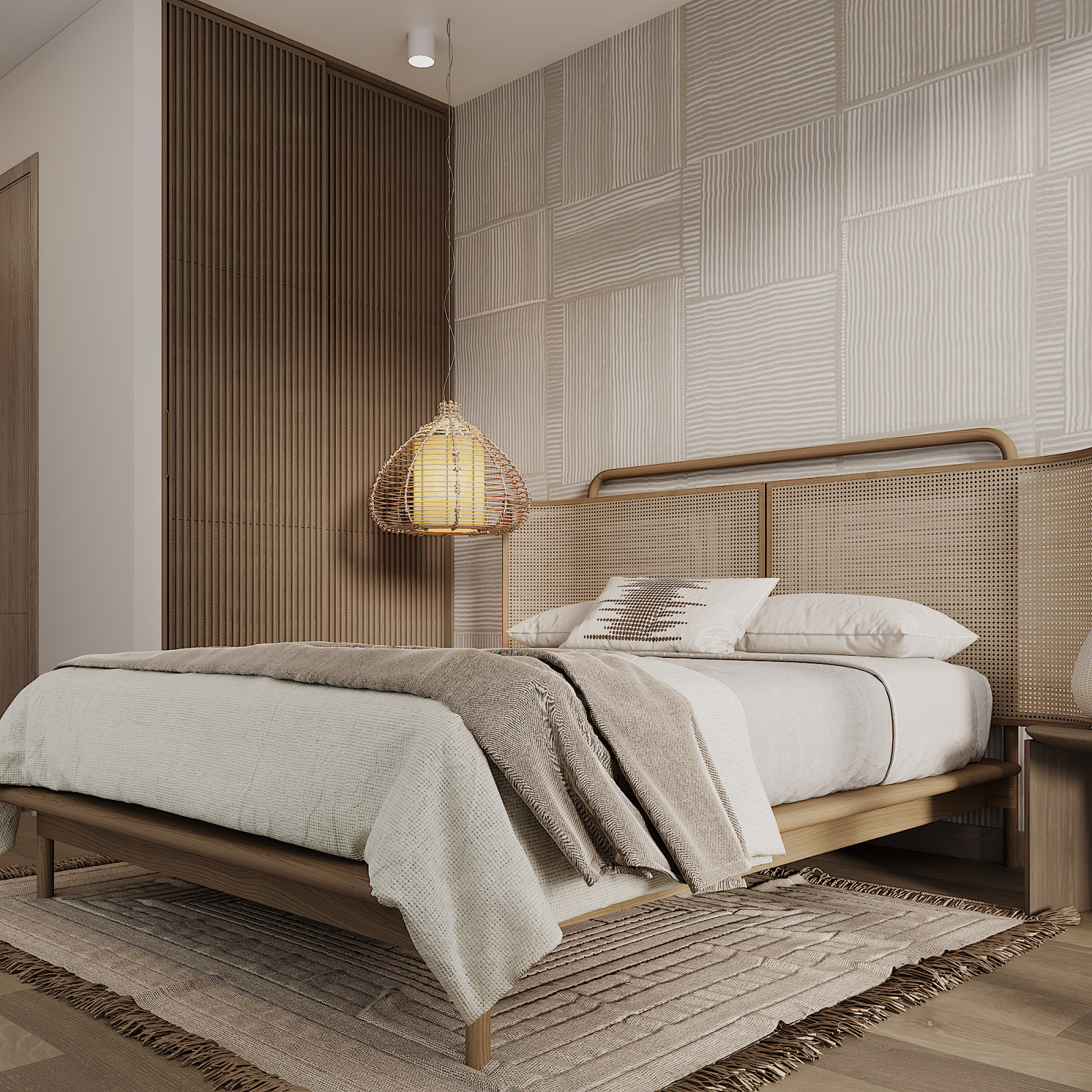 Tropical Style Bedroom Design
