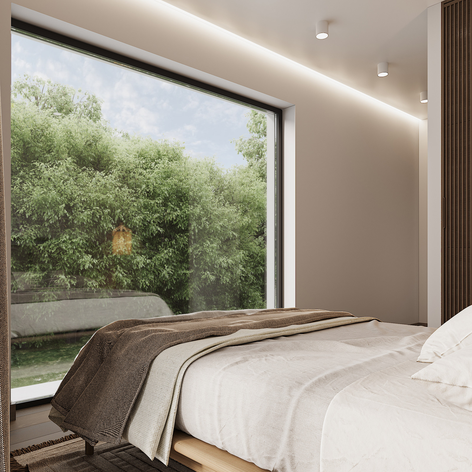 Tropical Style Bedroom Design