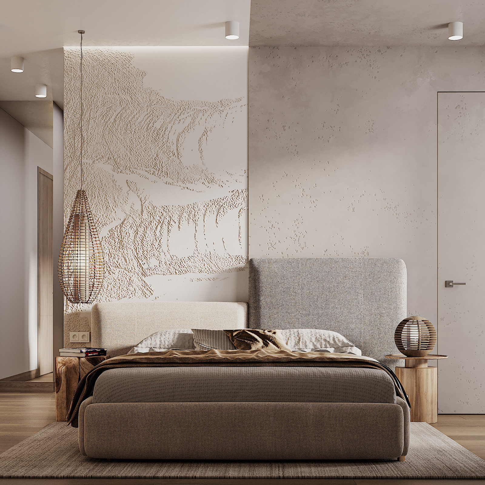 Rustic Style Bedroom
