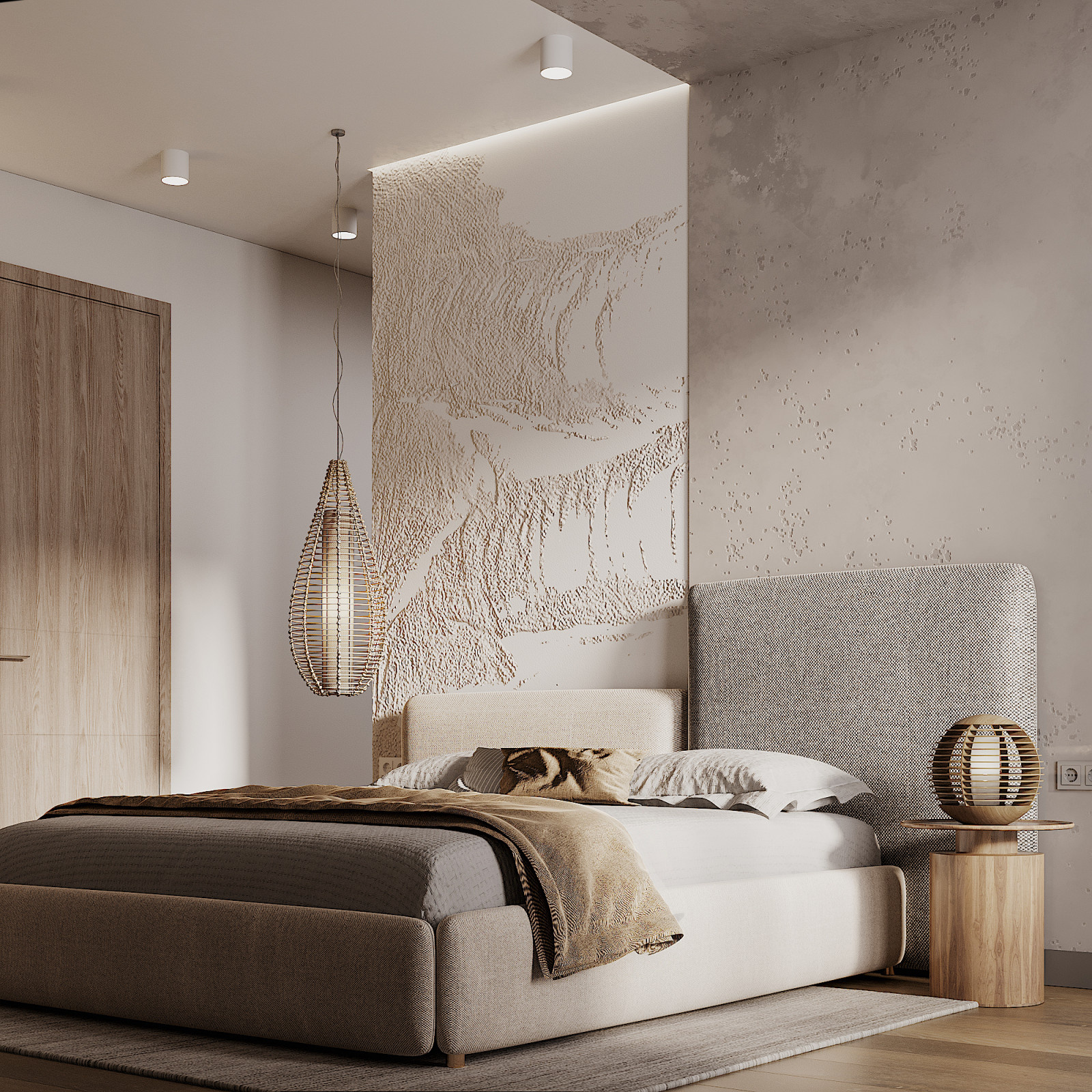 Rustic Style Bedroom