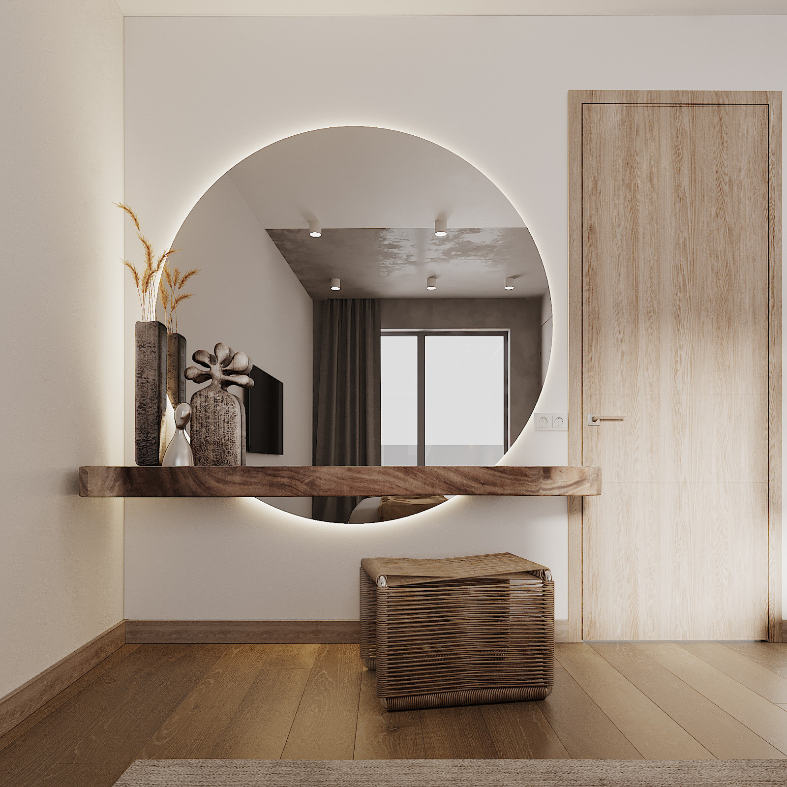 Rustic Style Bedroom