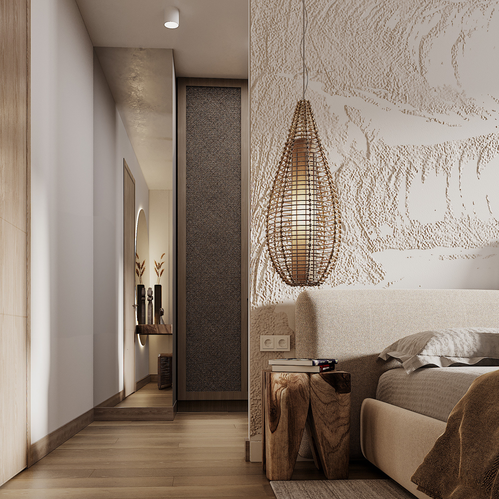 Rustic Style Bedroom