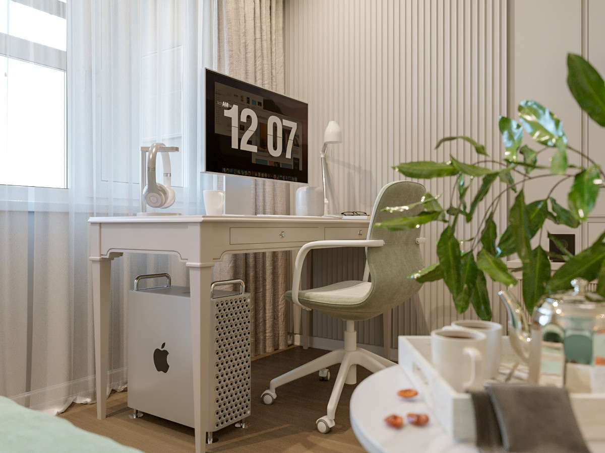Интерьер квартиры 48 м2.