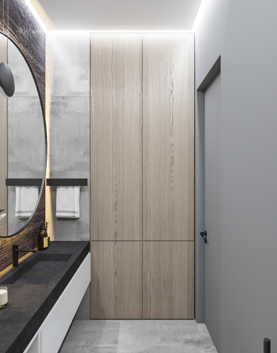 Дизайн квартиры 141м² в г. Новосибирск