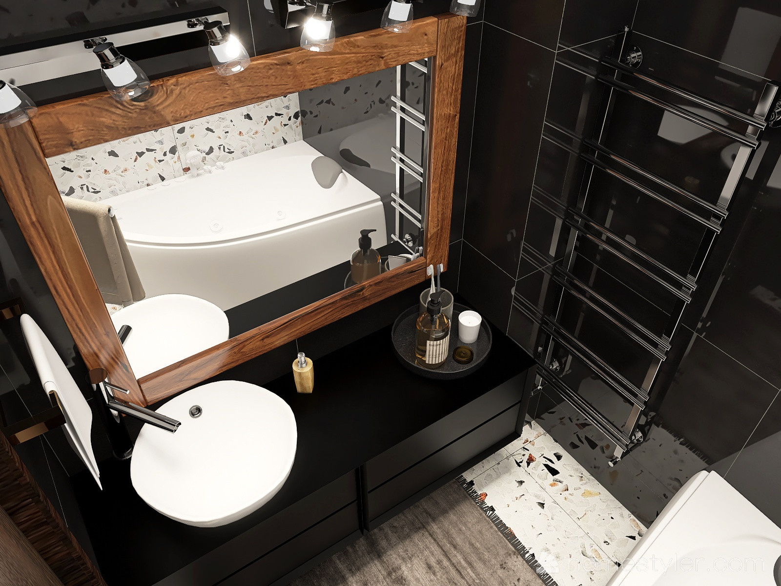 Обложка проекта: Квартира в стиле Loft, для брутального мужчины