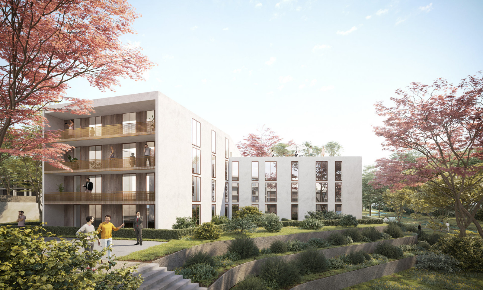 Architekturvisualiserung Außen