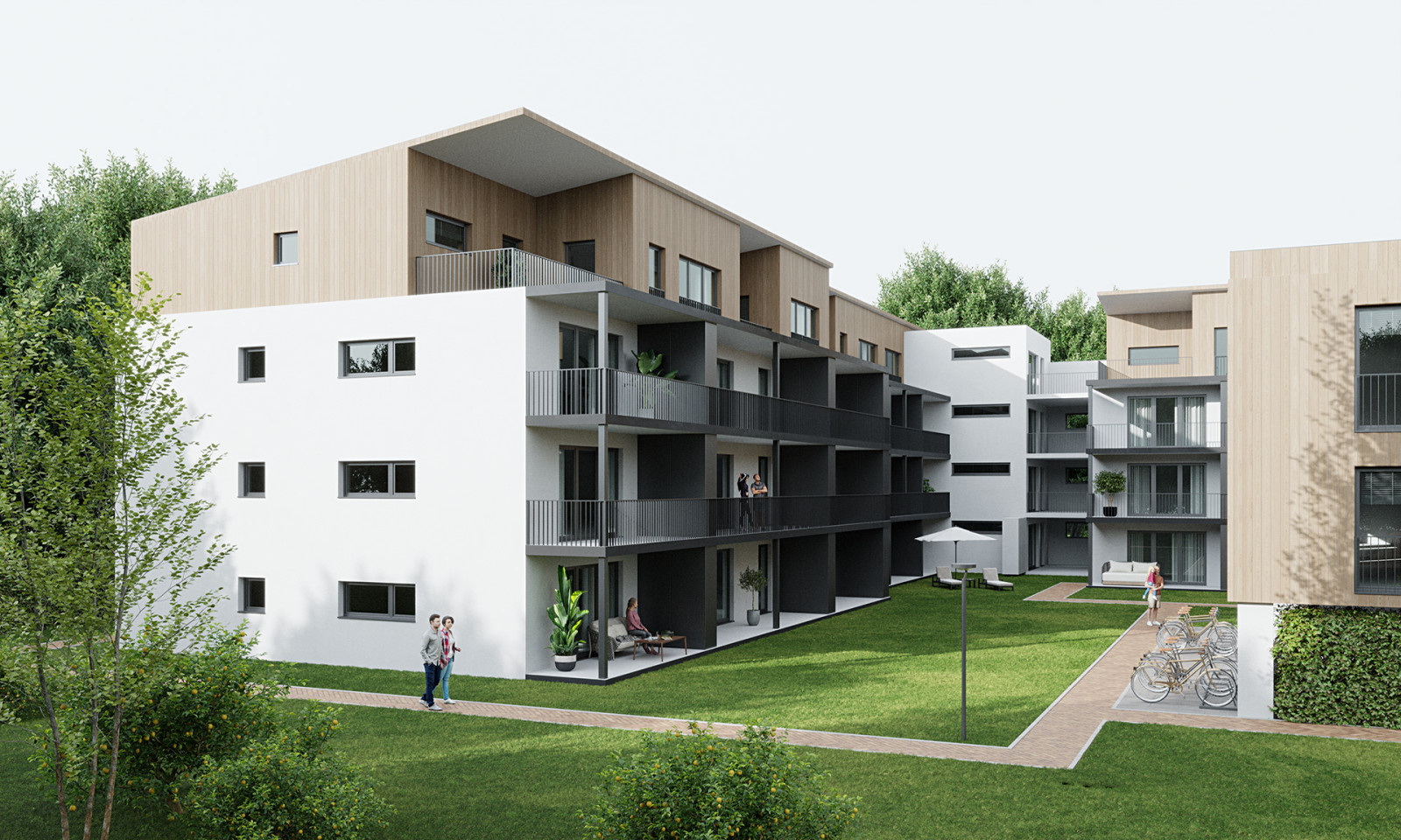 Neues Mehrfamilienhaus