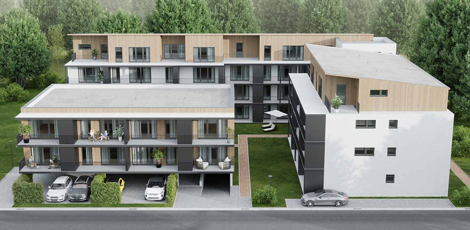 Neues Mehrfamilienhaus