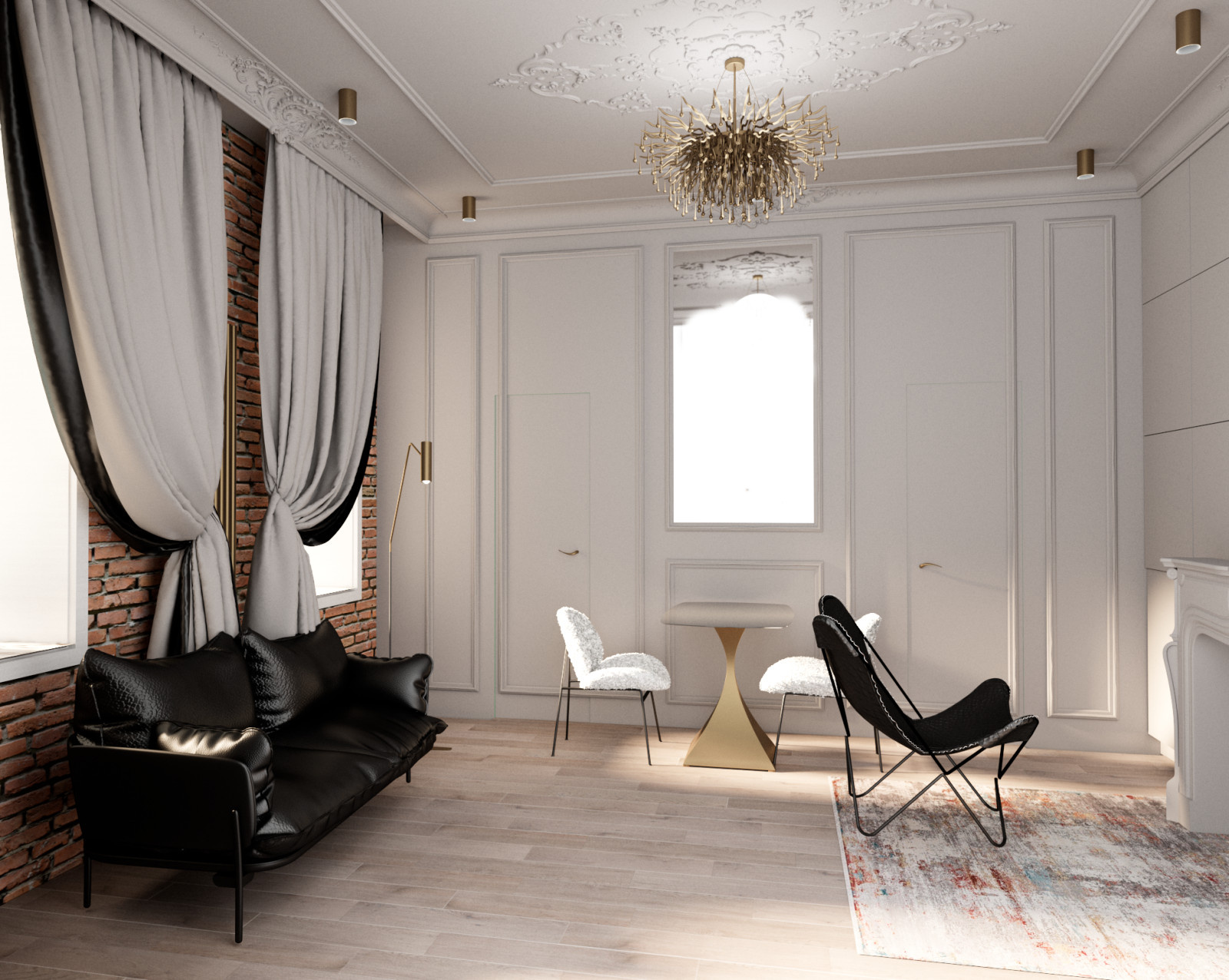 FIREPLACE APARTMENT