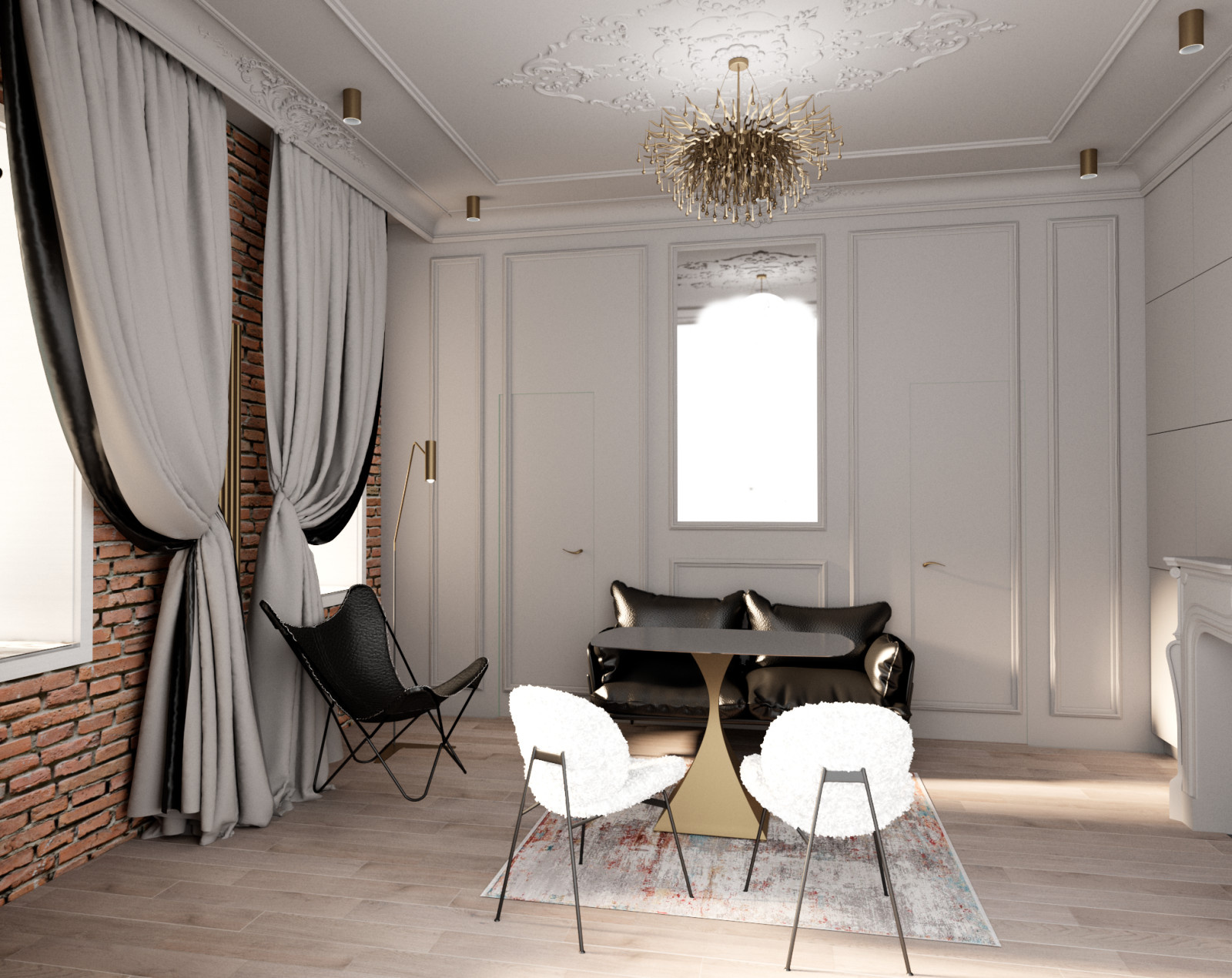 FIREPLACE APARTMENT