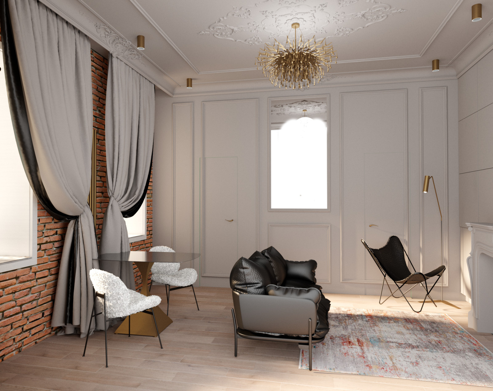 FIREPLACE APARTMENT