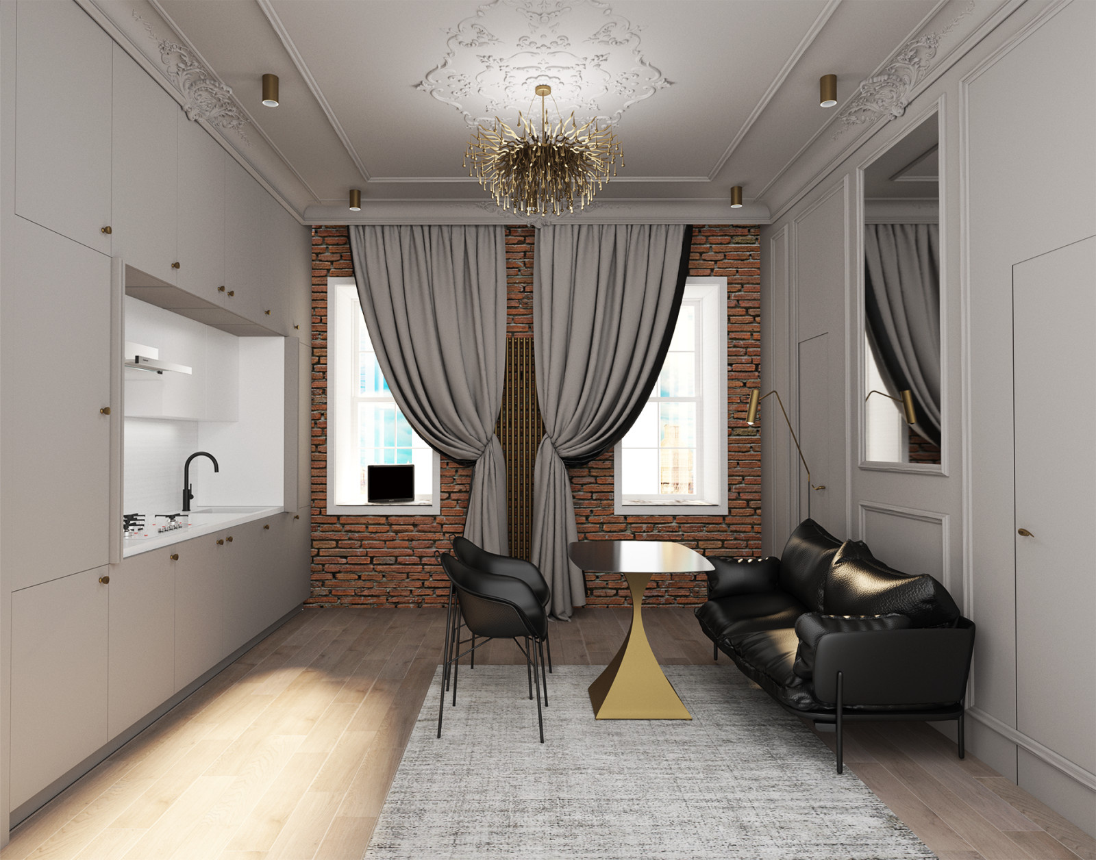 FIREPLACE APARTMENT