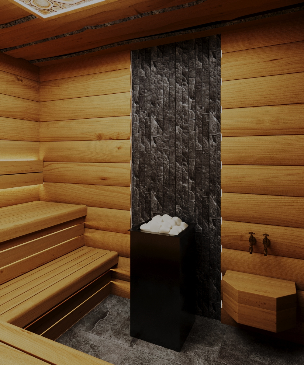 Обложка проекта: Дизайн бани