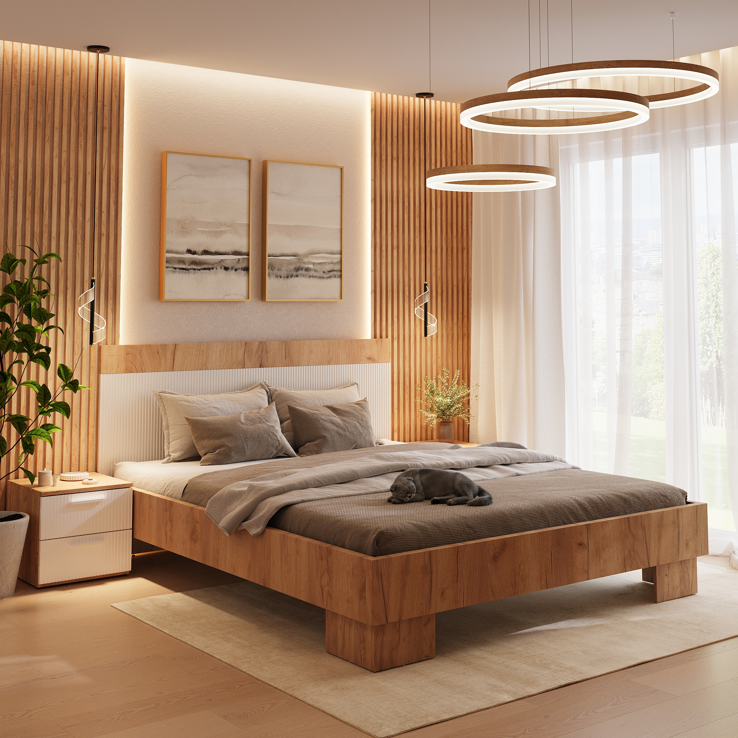 Визуализация спальни