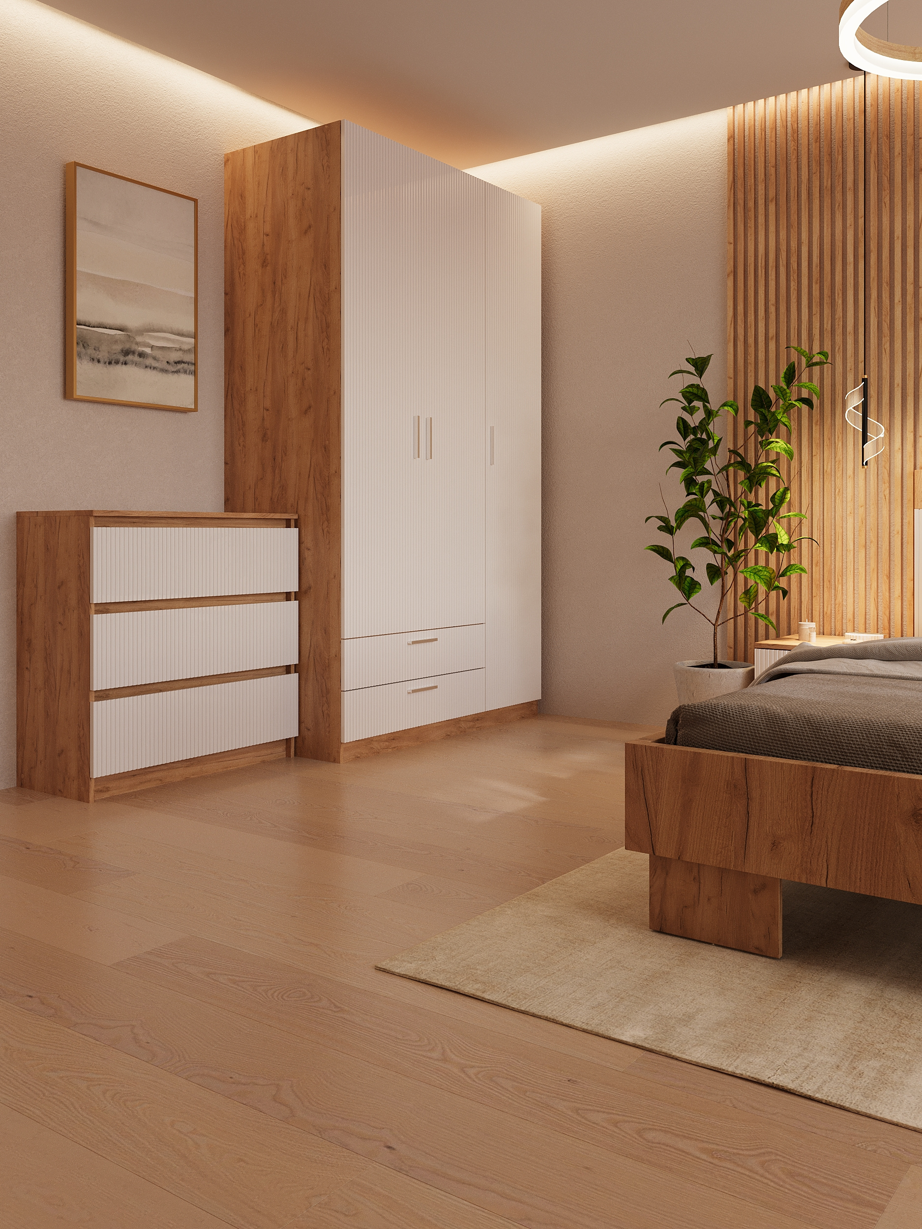 Визуализация спальни