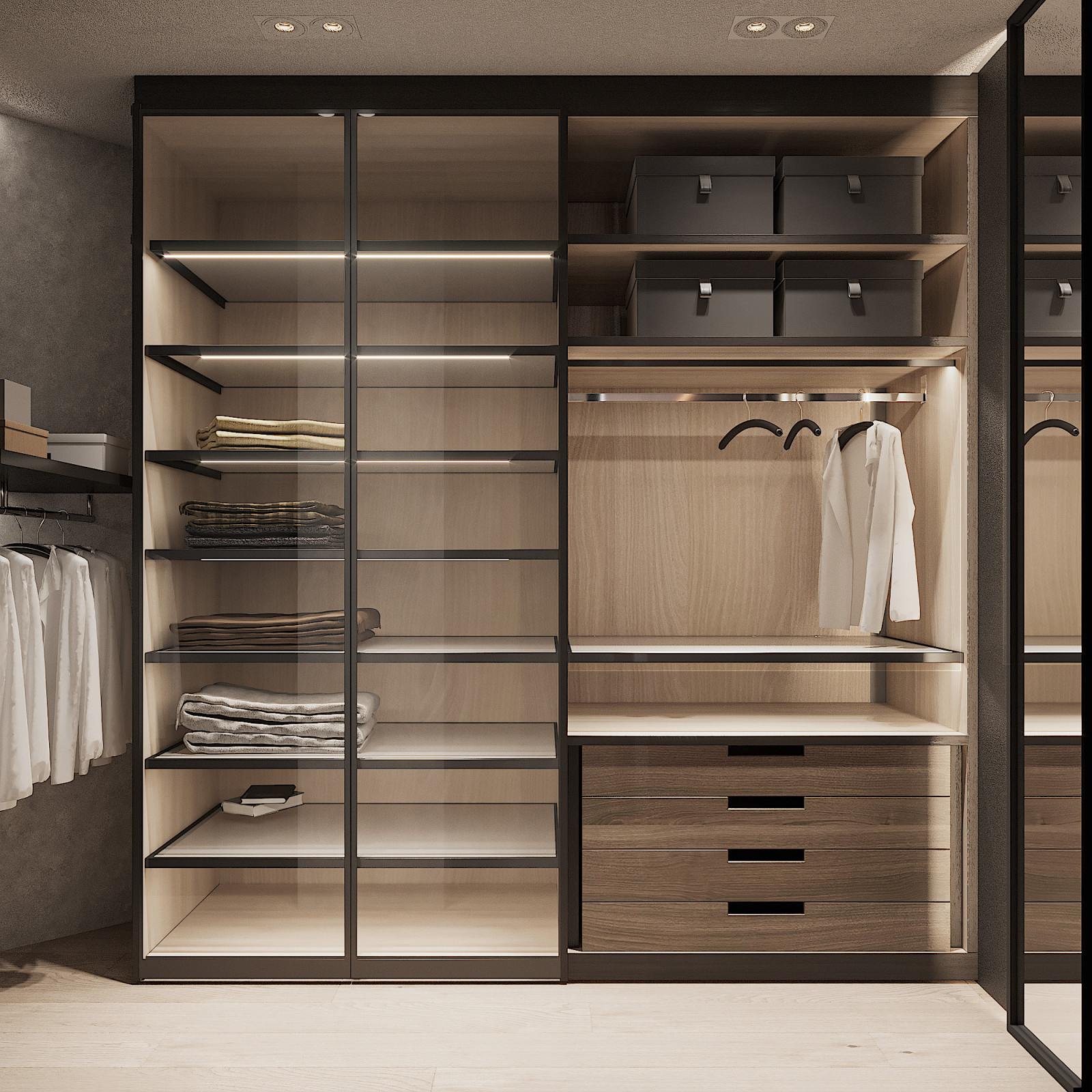 Grey in Bedroom