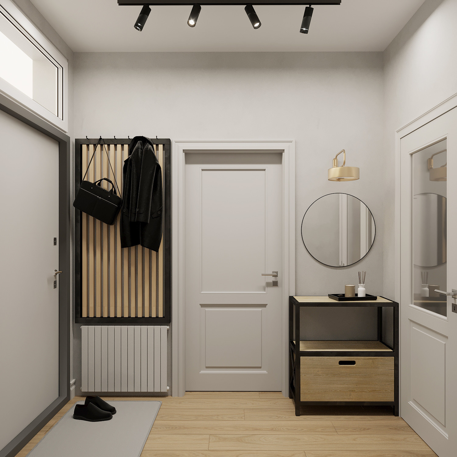 интерьеры двухуровневого таунхауса в пригороде Тюмени