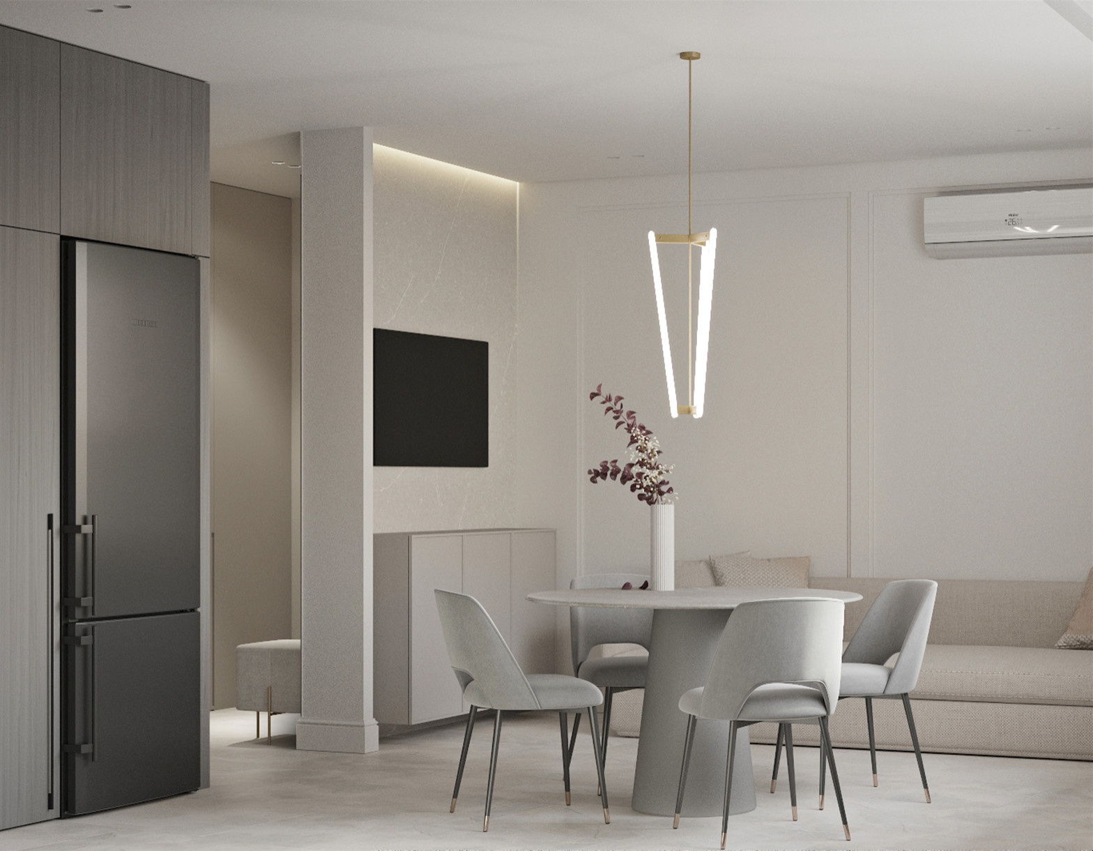 ЖК на Рождественской, 109 м2